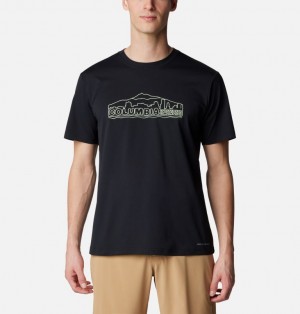 Men Columbia Legend Trail™ Technical T Shirts Black | 25682901