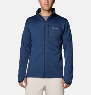 Men Columbia Park View™ Fleece Jackets Navy | 78426292