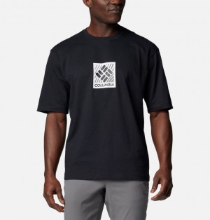 Men Columbia Reventure™ Graphic T Shirts Black | 95700078